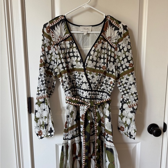 Cleobella Dresses & Skirts - Cleobella Multicolor Long Sleeve Dress